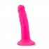 Neo 5.5 Inches Dual Density Penis - Neon Pink