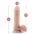 Dr. Skin Dr. Beckham Silicone 7-Inch Thumping Dildo with Remote - Vanilla