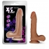 X5 Grinder Latin Realistic Dildo - Brown