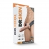 Dr. Skin: 7 Inch Hollow Strap-On in Beige