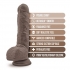 Dr. Skin Dr. Mason 9in Dildo with Suction - Chocolate