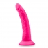 Neo Elite 7.5-Inch Dual Density Silicone Penis - Neon Pink