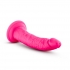 Neo Elite 7.5-Inch Dual Density Silicone Penis - Neon Pink