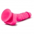 Neo 7.5 Inches Dual Density Penis with Balls - Neon Pink