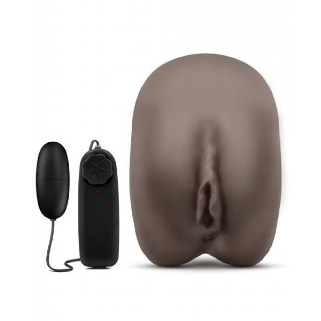 Erin The Enchantress Vibrating Realistic Masturbator Chocolate