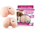 5X Vibrating Rear Moaning Ecstasy Masturbator - Beige Pleasure