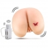 5X Vibrating Rear Moaning Ecstasy Masturbator - Beige Pleasure