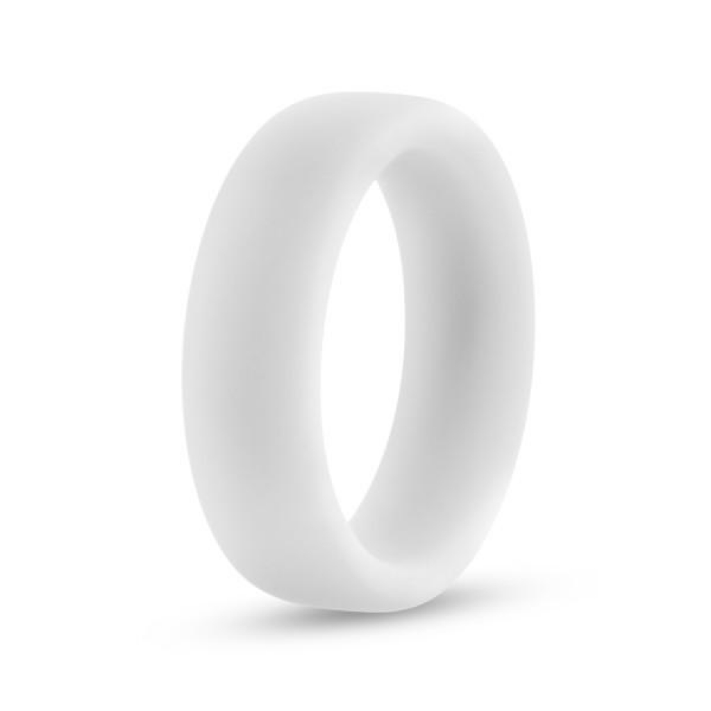 Performance Silicone Glo Penis Ring - White Glow