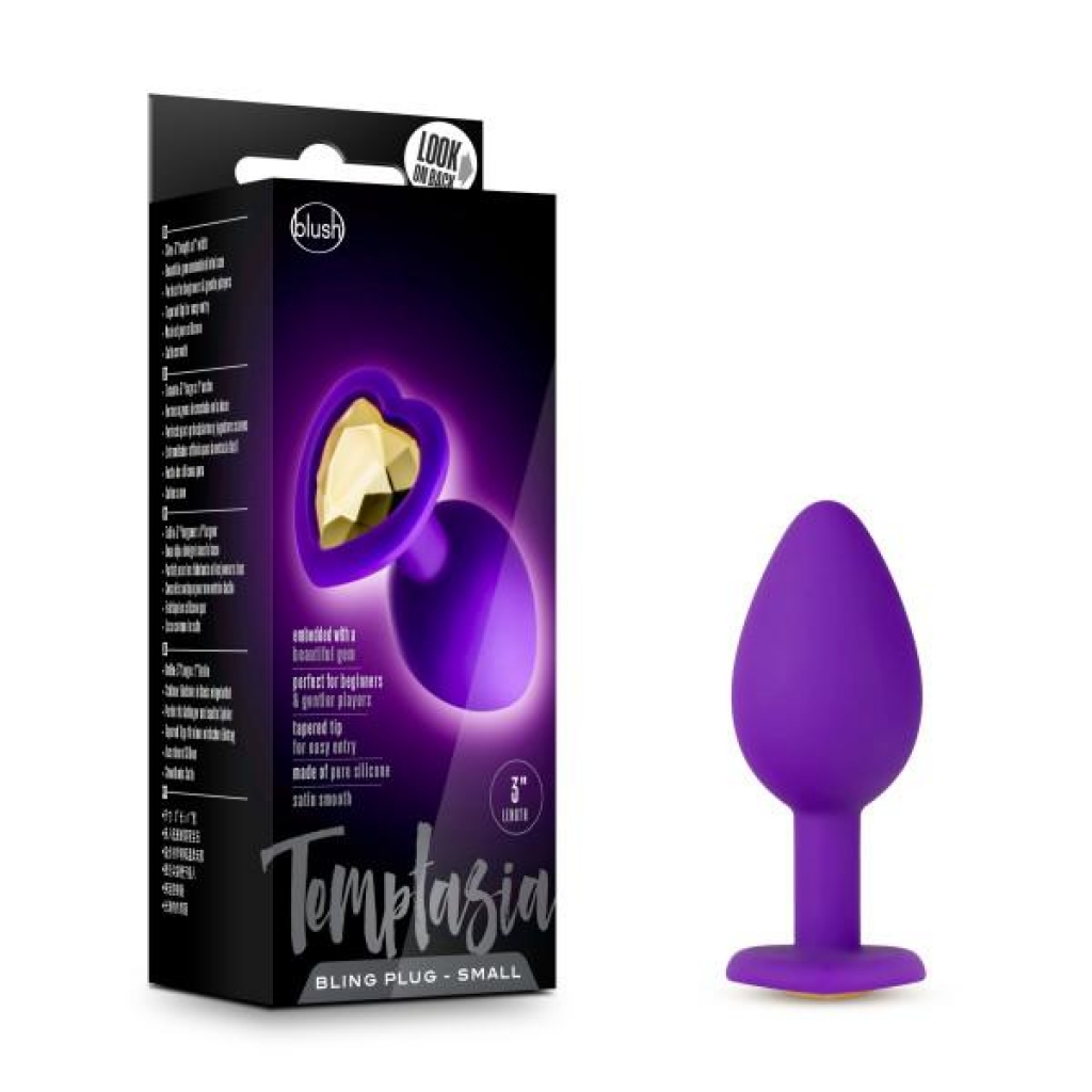 Temptasia Bling Plug - Small Purple