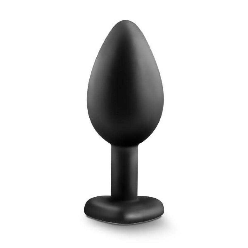 Temptasia Bling Plug Small - Black Decorative Anal Plug