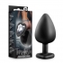 Temptasia Bling Plug Large - Elegant Anal Toy in Black