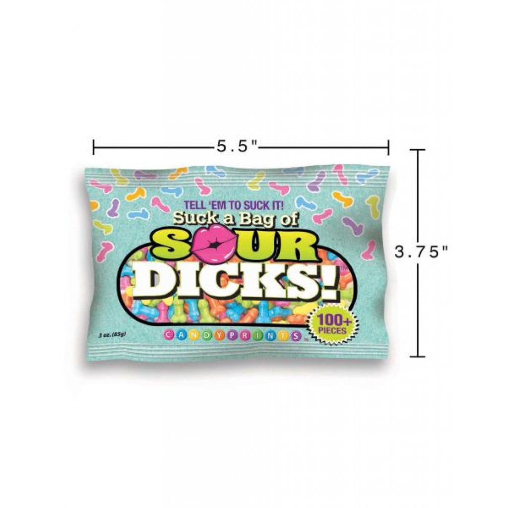 Sour Dicks Candy Bag for a Cheeky Treat