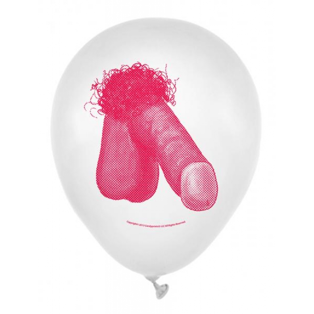 Mini Penis Latex Balloons 8 Package 9 inches