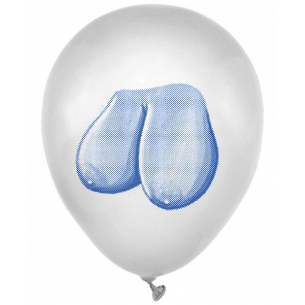 Mini Boobs Latex Balloons - Pack of 8