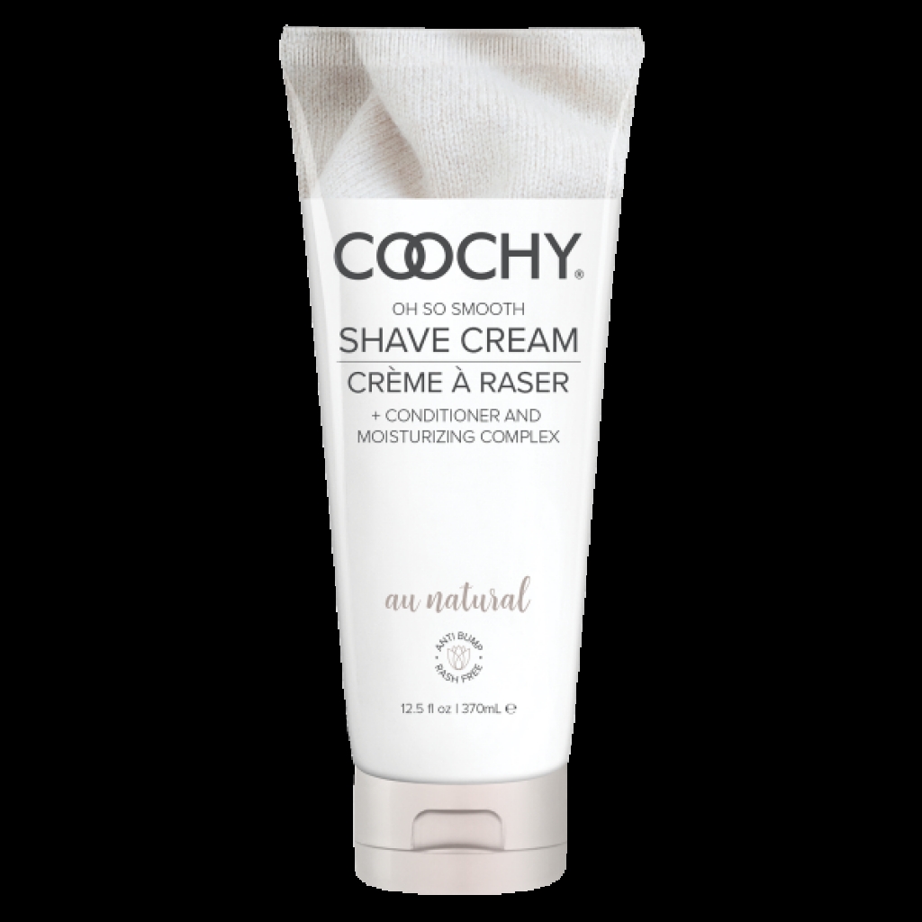 Coochy Rash Free Shave Cream - Au Natural, 12.5oz