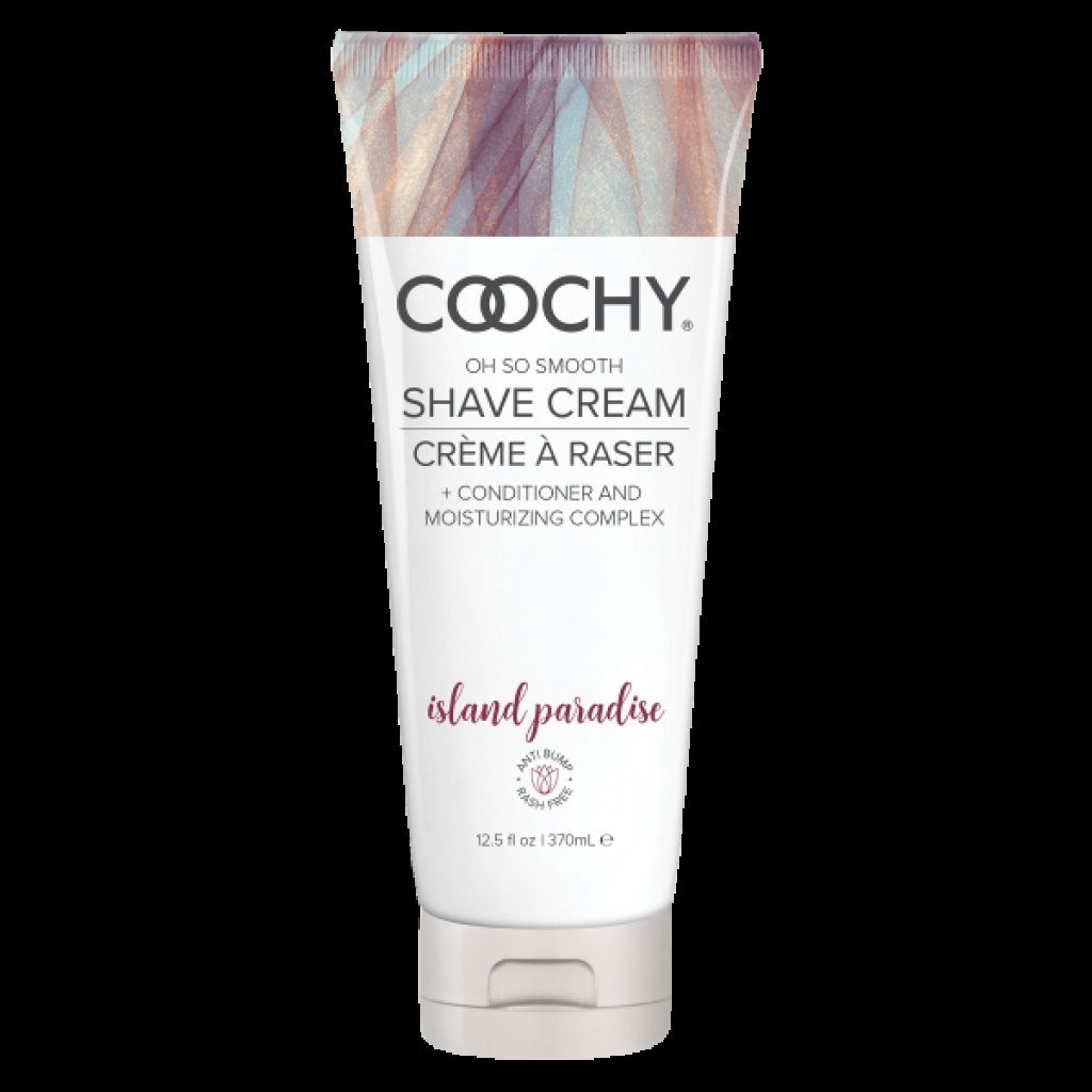 Coochy Shave Cream - Island Paradise, 12.5 oz