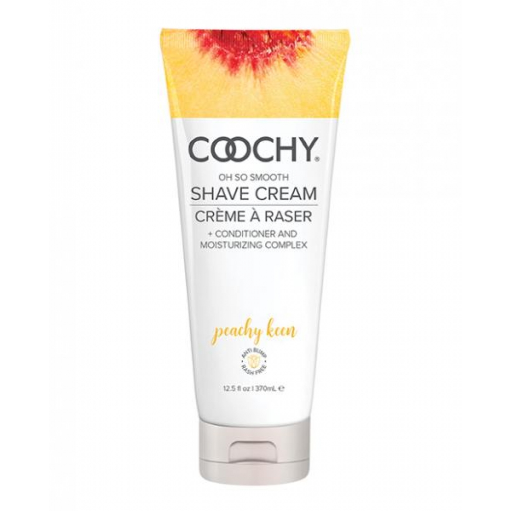 Coochy Rash-Free Shave Cream - Peachy Keen 12.5 oz