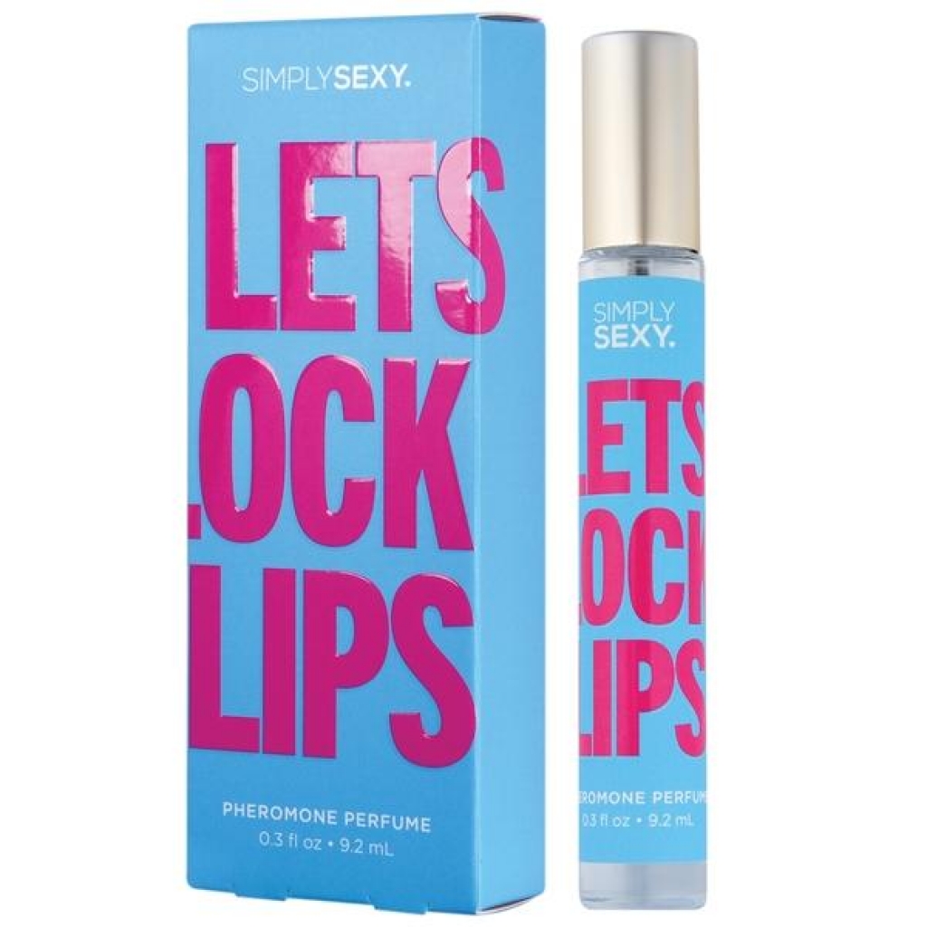 Simply Sexy Pheromone Perfume - Lets Lock Lips - .3 Fl Oz