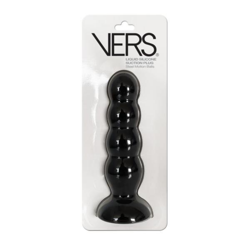 VERS Liquid Silicone Suction Plug with Steel Motion Balls