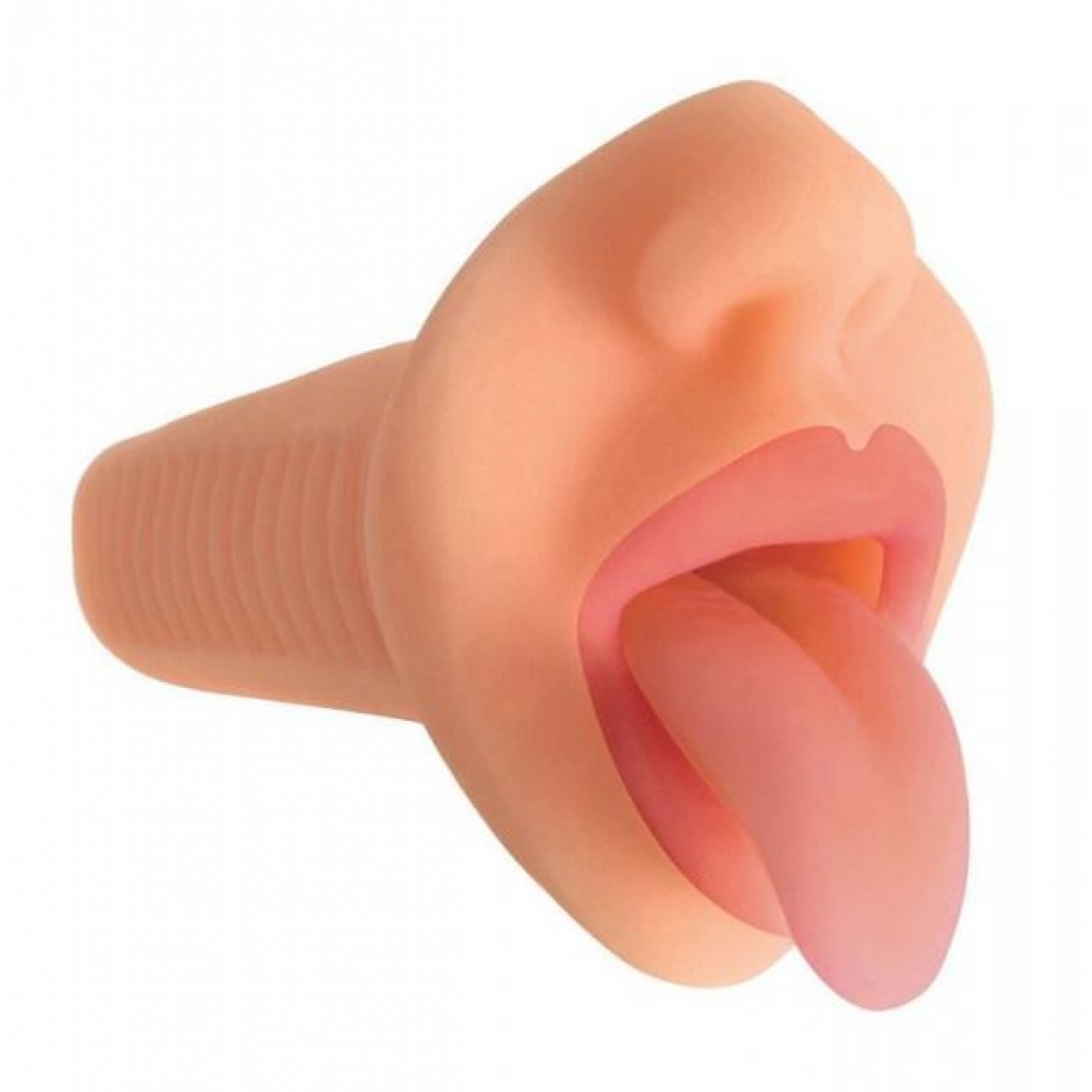 Mistress Courtney Mouth Stroker Vanilla Beige