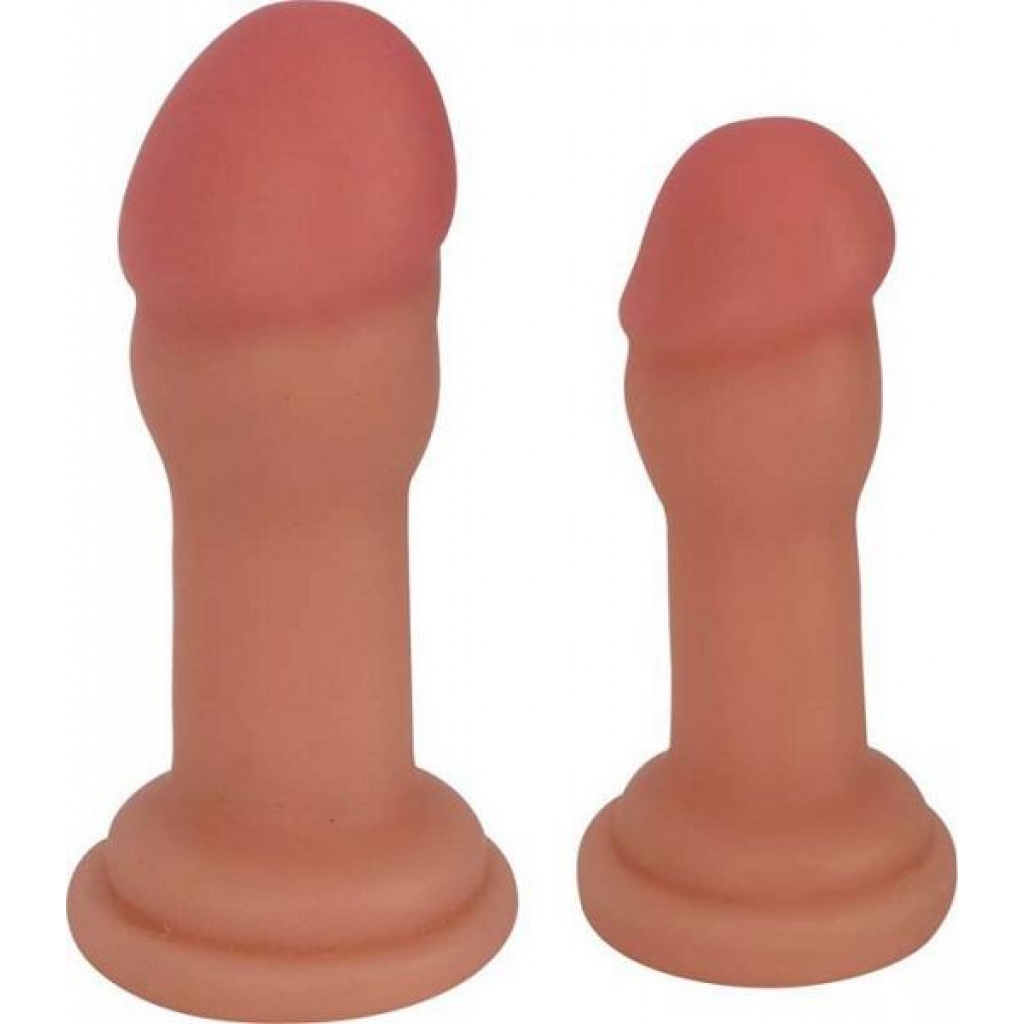 Jock Anal Play Duo - 2 Piece Set Vanilla Beige