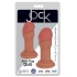 Jock Anal Play Duo - 2 Piece Set Vanilla Beige