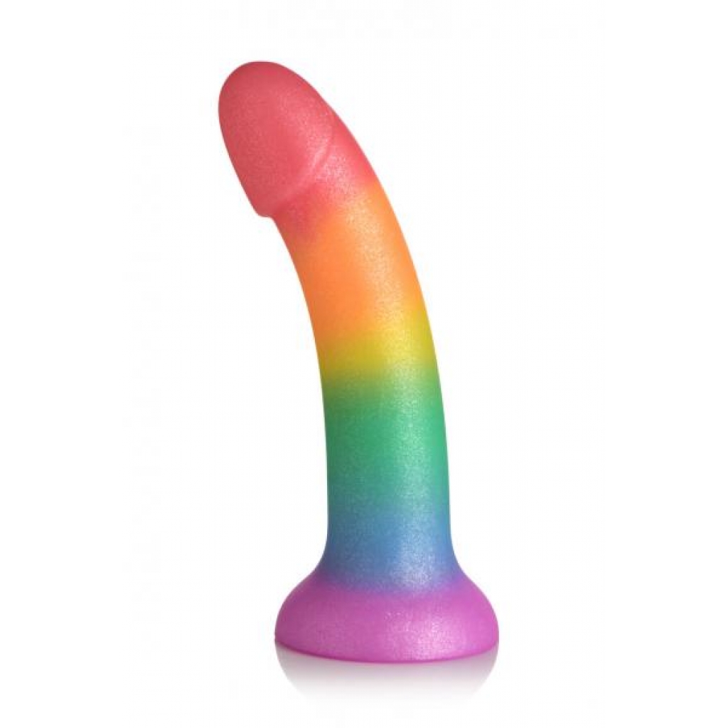 Simply Sweet 6.5-Inch Rainbow Dildo