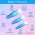 Simply Sweet Silicone Butt Plug Set Blue