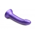 Simply Sweet 7 In Metallic Silicone Dildo - Purple