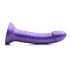 Simply Sweet 7 In Metallic Silicone Dildo - Purple