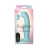 Simply Sweet Vibrating Thick Silicone Dildo with Remote