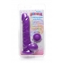 Lollipenis 7in Silicone Dong with Balls - Grape