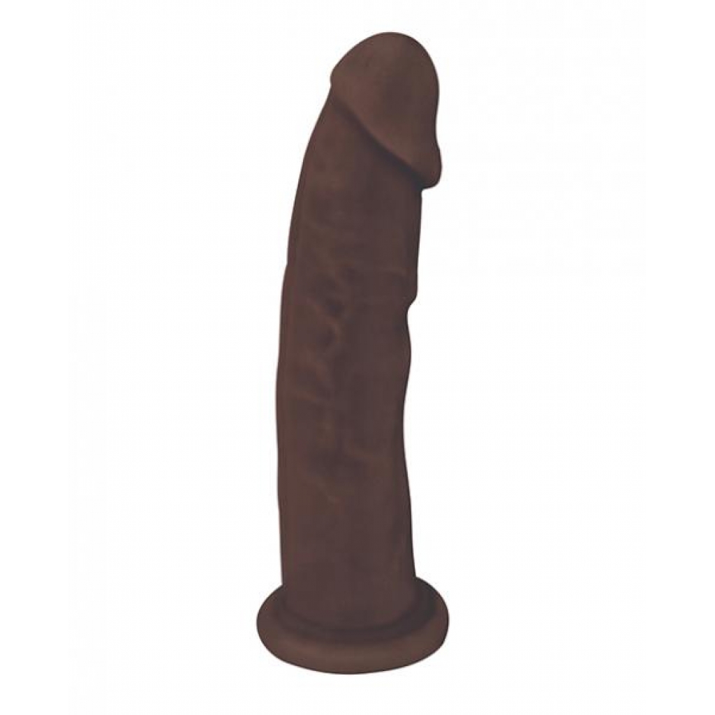 Fleshstixxx 6-Inch Silicone Dildo - Chocolate Brown