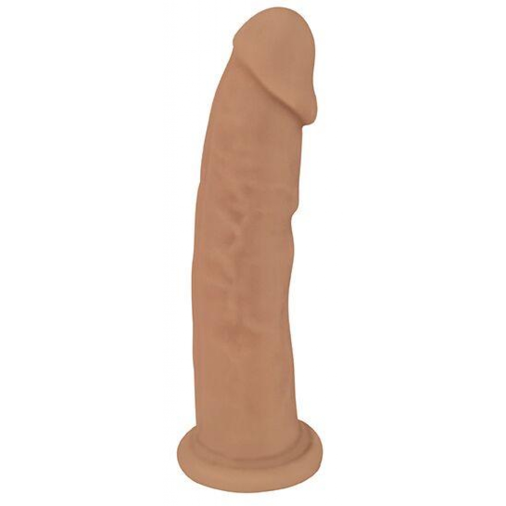 Fleshstixxx 6 inches Silicone Dildo No Balls - Latte