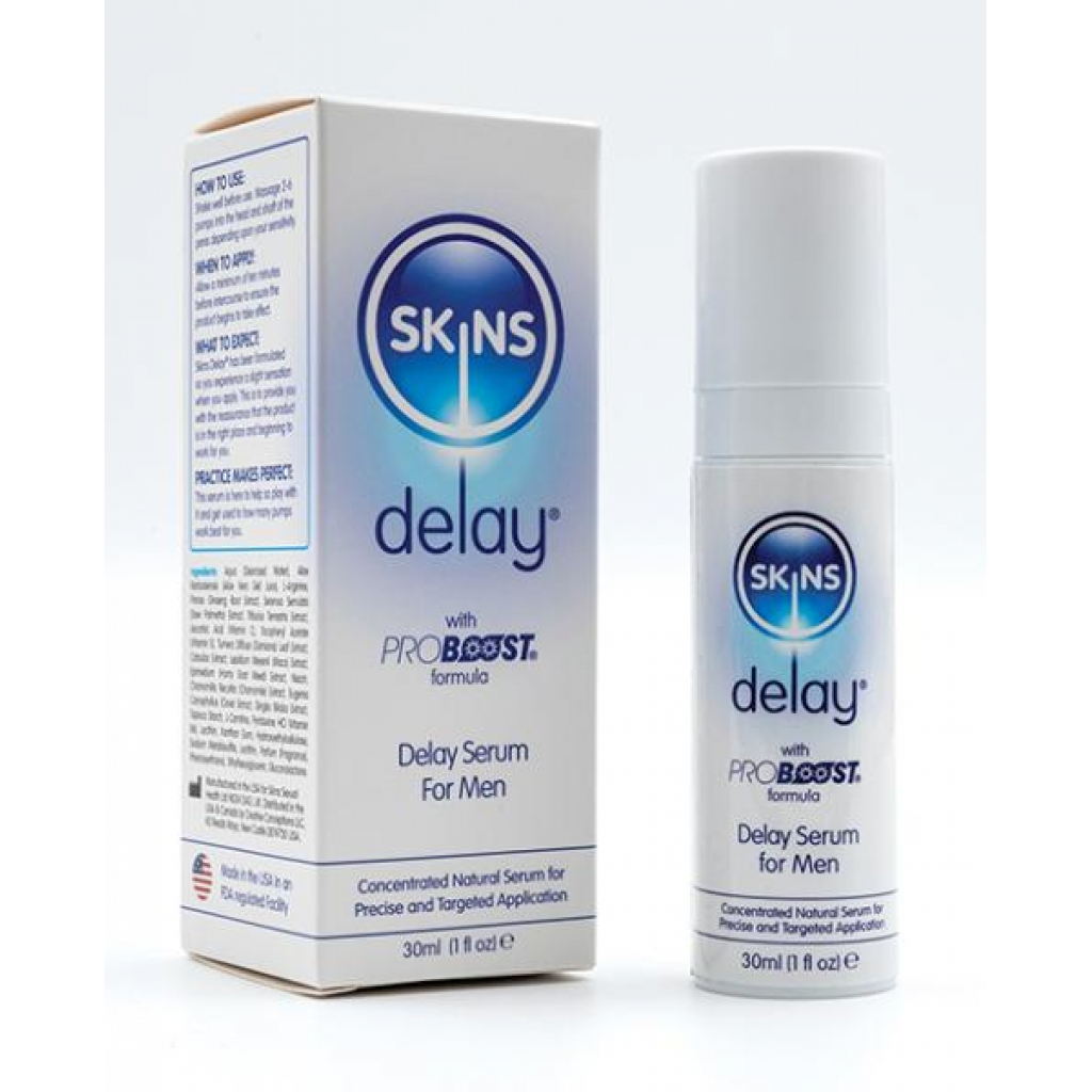 Skins Natural Delay Serum - Enhance Performance