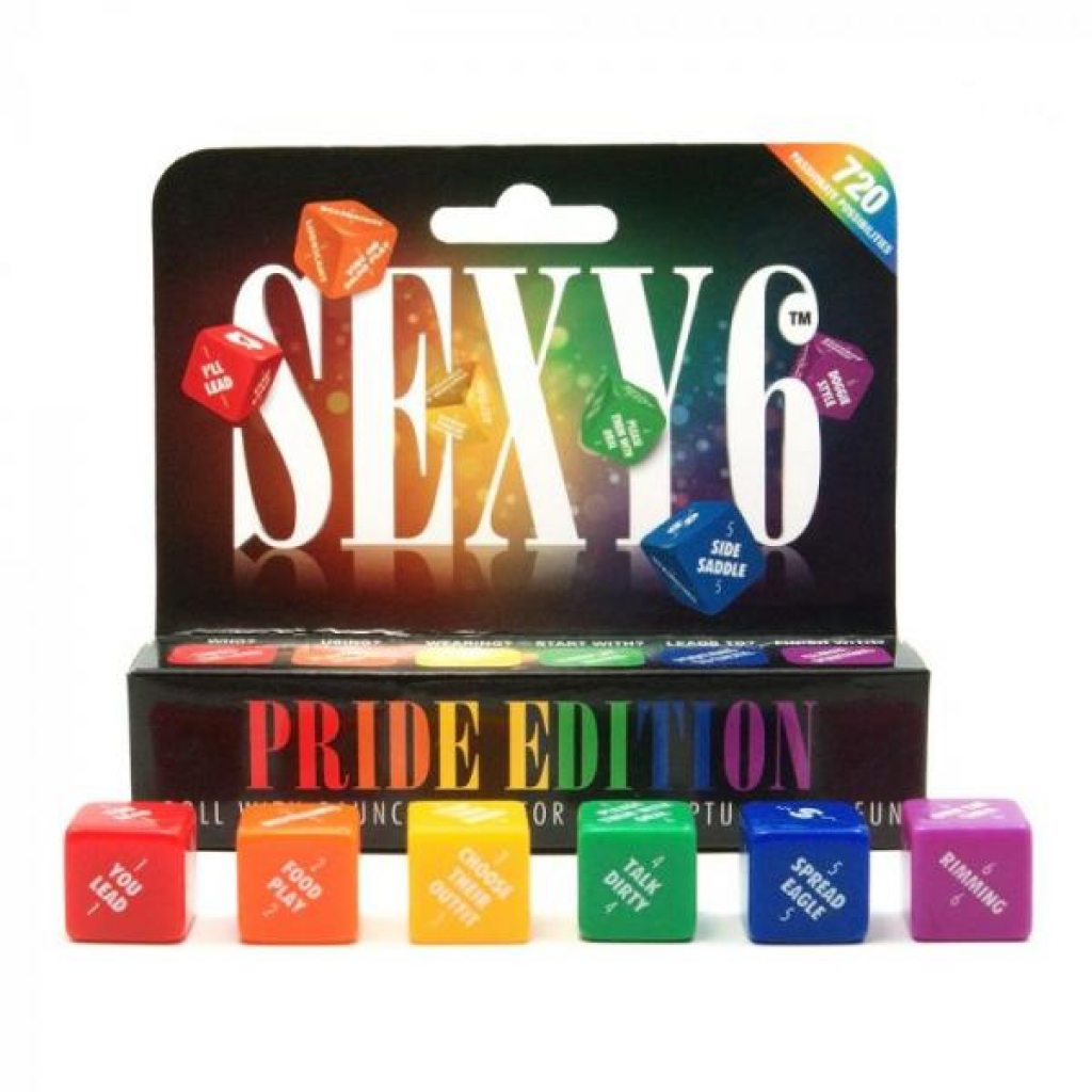 Sexy 6 Dice Pride Edition - Couples Game