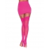 Thigh High Sheer Stockings - Hot Pink, One Size