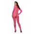 Neon Pink Body Stocking - O/S Queen Size