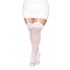 Sheer Thigh High Bride Sequin Back Stockings