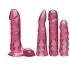 Vac-U-Lock Vibrating Crystal Jellie - Ultimate Strap-On Experience