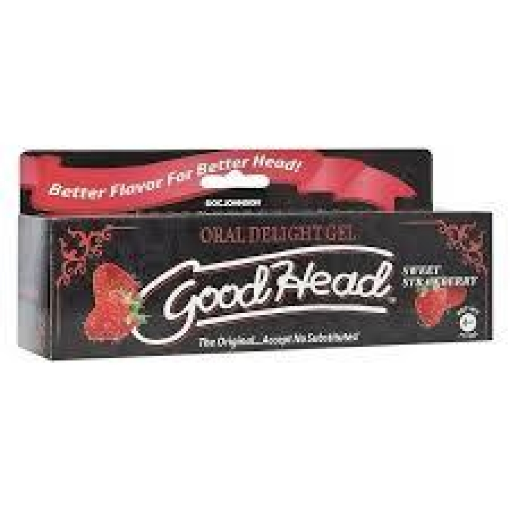 Goodhead Oral Delight Gel 1 Oz - Strawberry (Bulk)