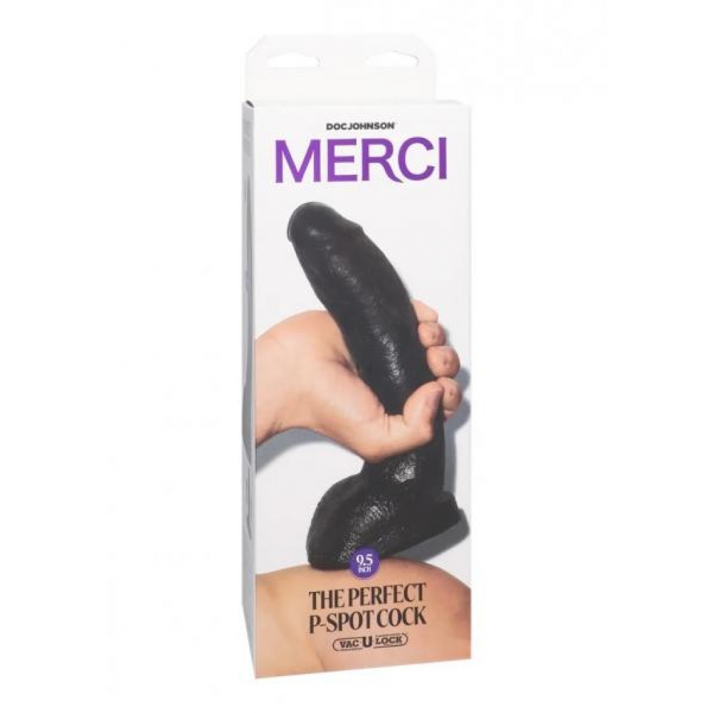 Merci Perfect P-Spot Penis - Black