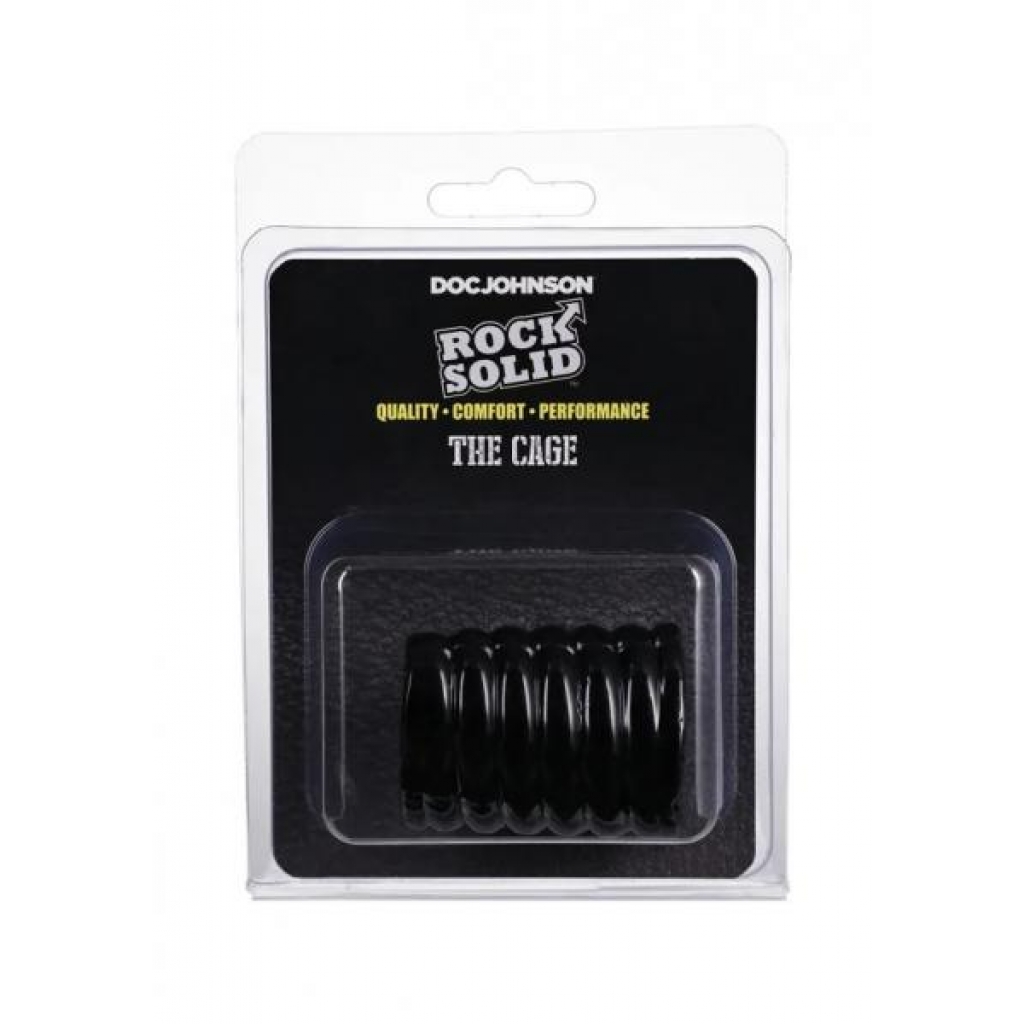 Rock Solid Penis Cage - Black