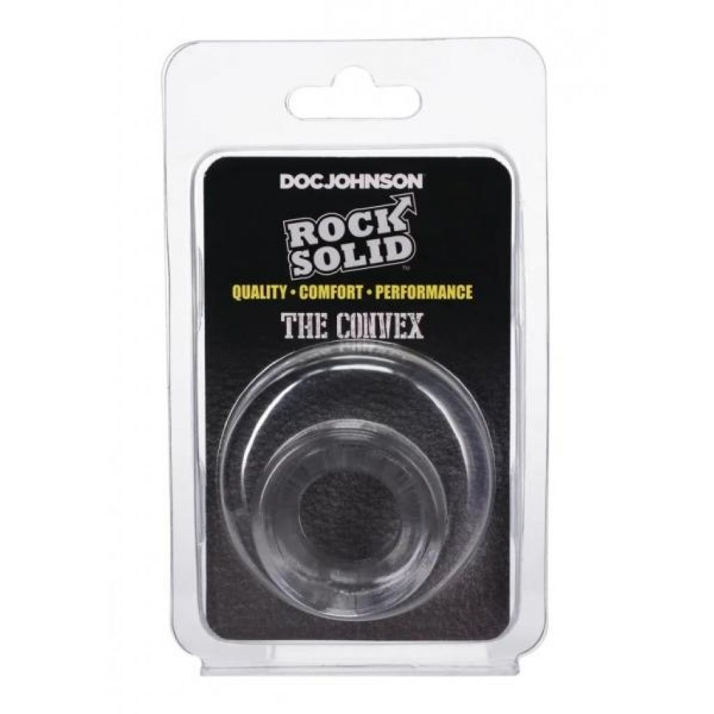 Rock Solid Convex Ring - Clear