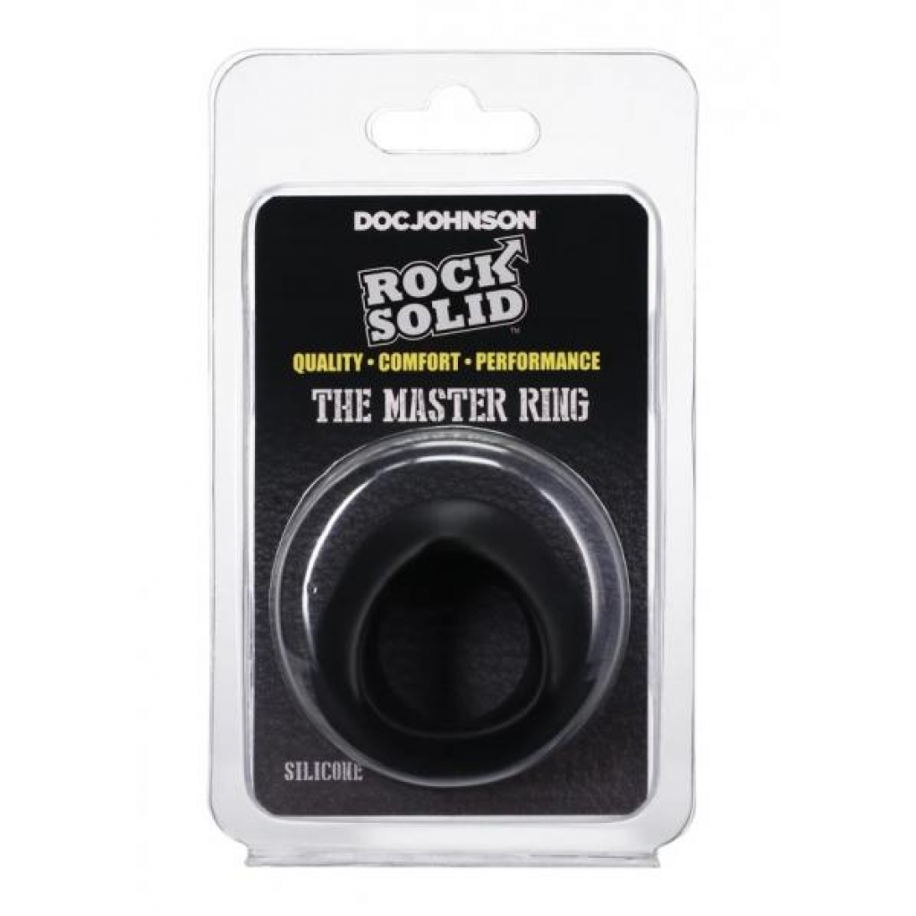 Rock Solid Master Ring - Black