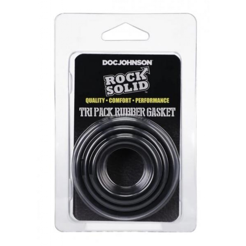 Rock Solid Tri-pack Rubber Gasket