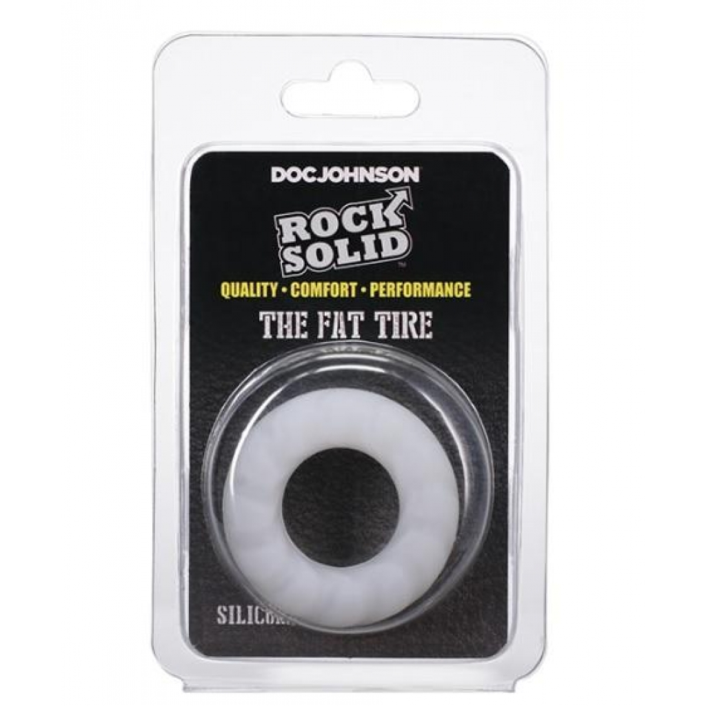 Rock Solid Fat Tire Translucent Penis Ring