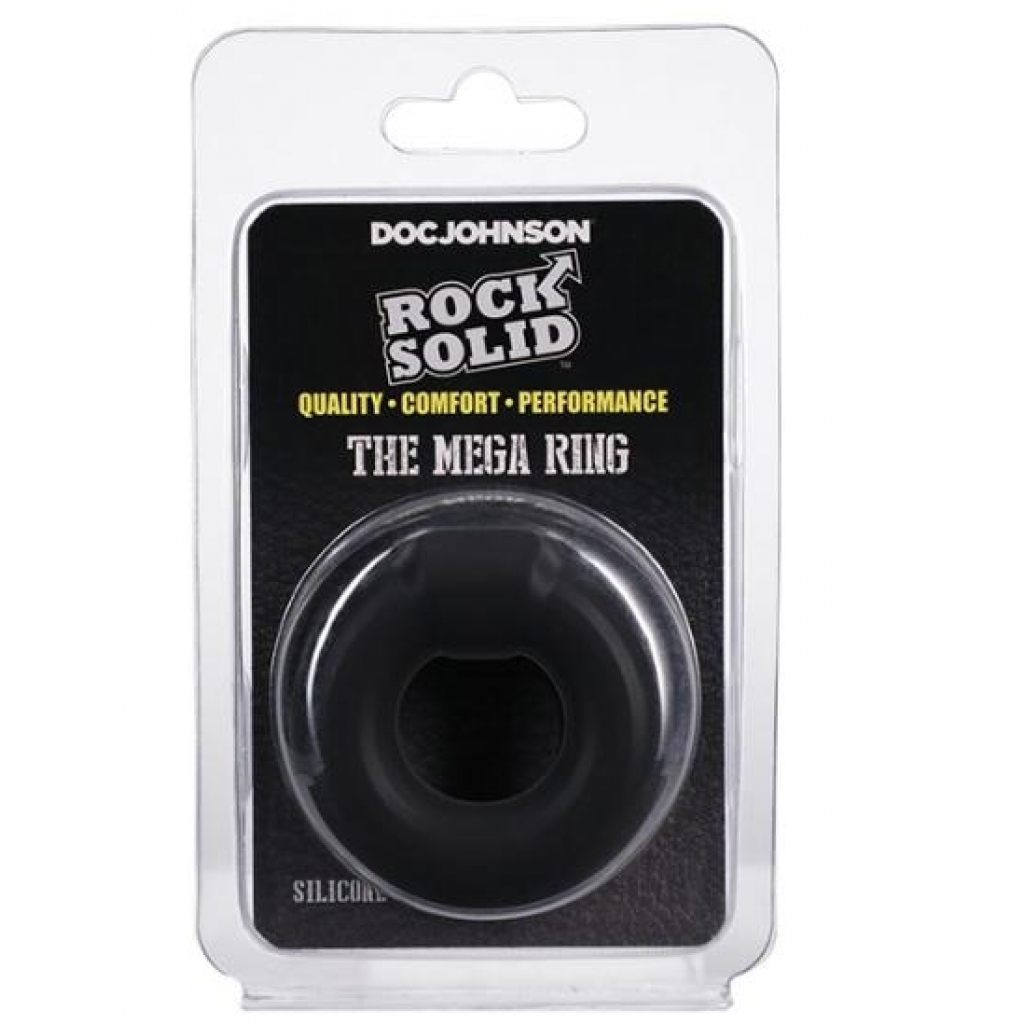 Rock Solid Mega Ring Black