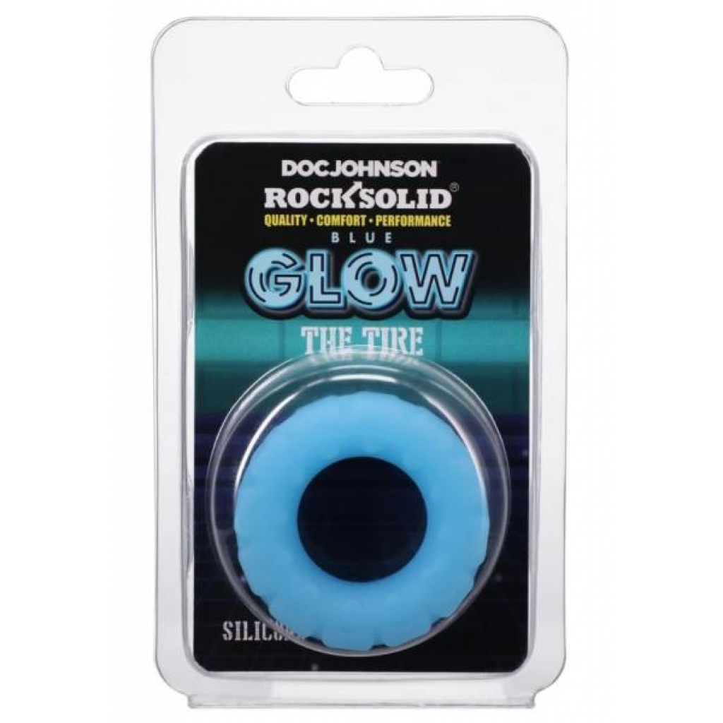 Rock Solid Tire Blue Glow