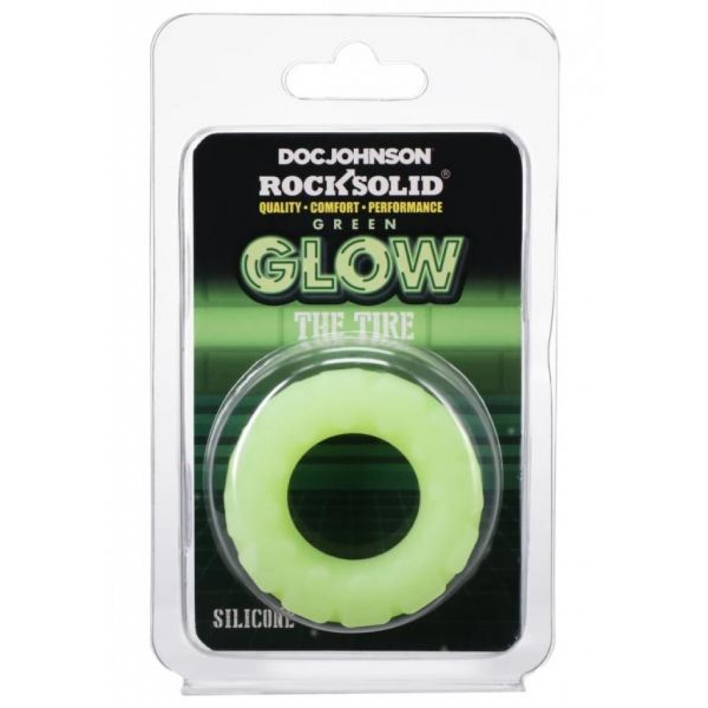 Rock Solid Tire Ring - Green Glow